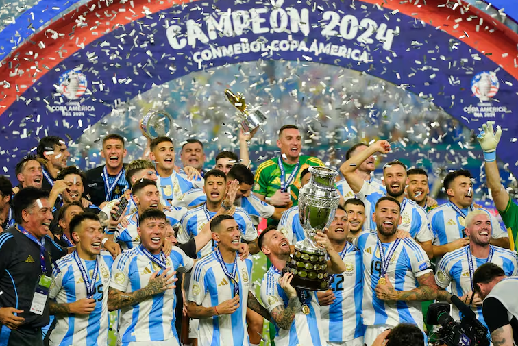 Con un golazo de Lautaro Martínez, Argentina venció a Colombia y es el bicampeón de la Copa América