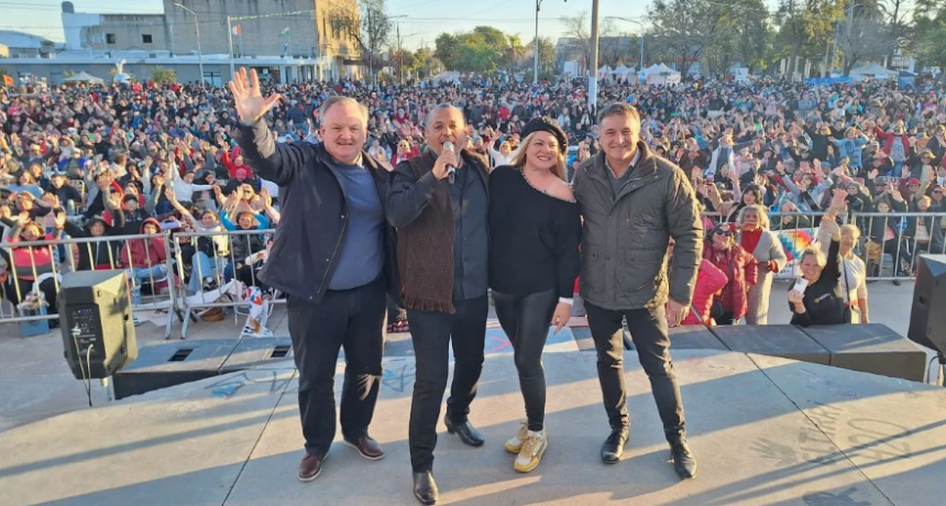 El Senador Michlig y el Diputado Gonz&aacute;lez participaron de la 3&deg; Fiesta de las Colectividades de Ceres