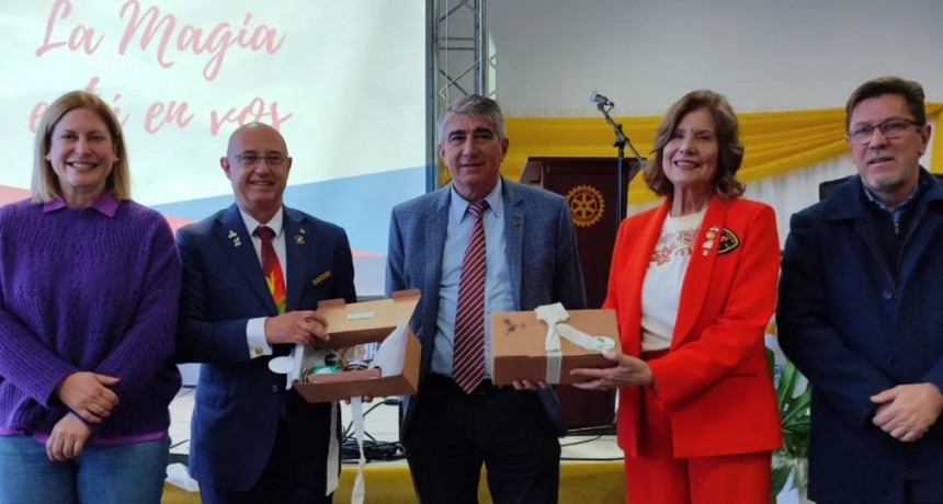Borla recibi&oacute; a Scaglia y Bastia en dos importantes eventos en el departamento San Justo