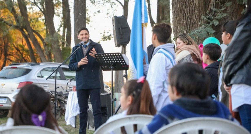 Pullaro: &ldquo;Lo que invierte el Estado en obra p&uacute;blica termina derram&aacute;ndose en la econom&iacute;a de pueblos y ciudades&rdquo;