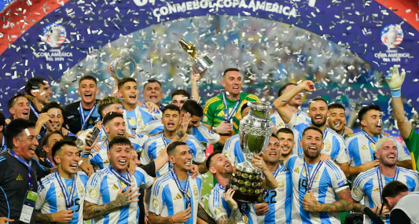 Con un golazo de Lautaro Martínez, Argentina venció a Colombia y es el bicampeón de la Copa América