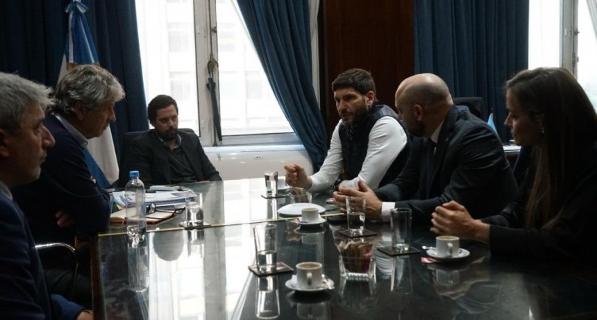 Pullaro y Puccini en el Ministerio de Econom&iacute;a de Naci&oacute;n, con agenda productiva