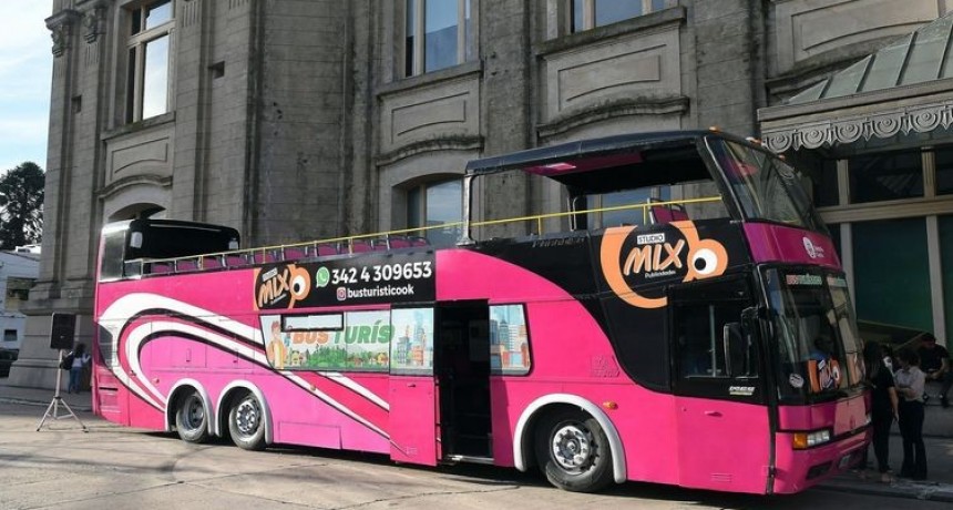 Con gran &eacute;xito arranc&oacute; el bus tur&iacute;stico en Sauce Viejo