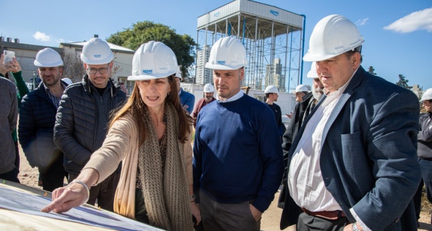 Se reactiv&oacute; la construcci&oacute;n de la nueva planta potabilizadora de Aguas Santafesinas en la capital provincial