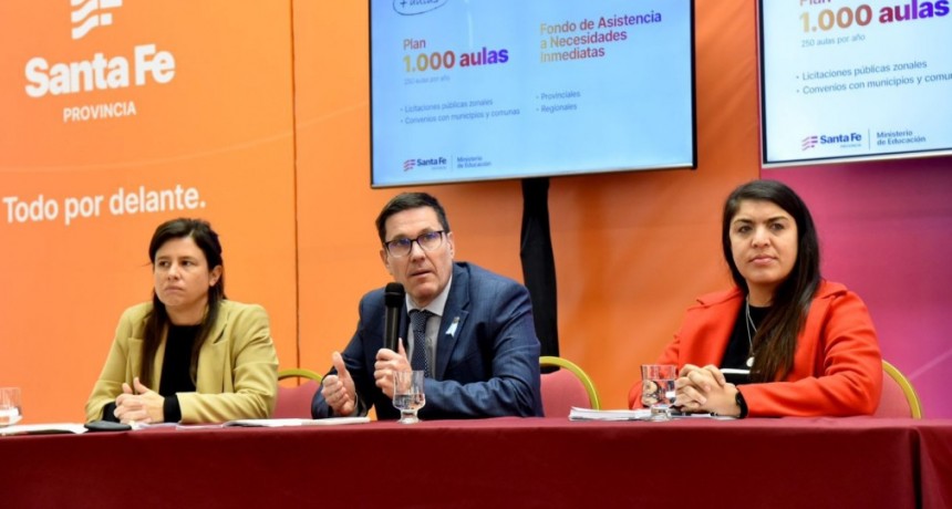 R&eacute;cord: Provincia invertir&aacute; $ 25.000 millones en infraestructura escolar en 2024