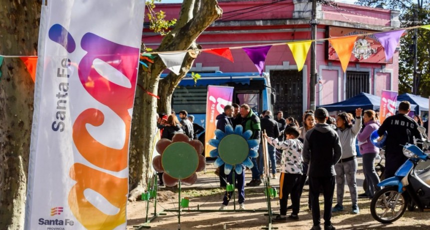 Santa Fe Ac&aacute; acerca el Estado Provincial a los vecinos con salud, juegos y acciones de concientizaci&oacute;n