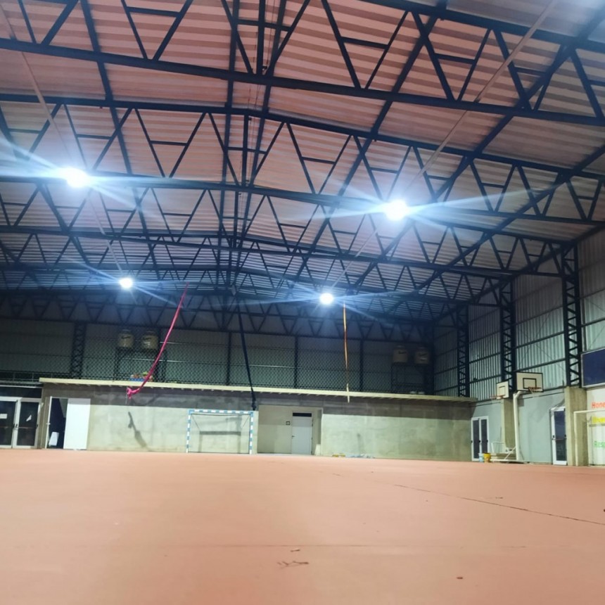 Mejoras en el Polideportivo Islas Malvinas de San Agust&iacute;n