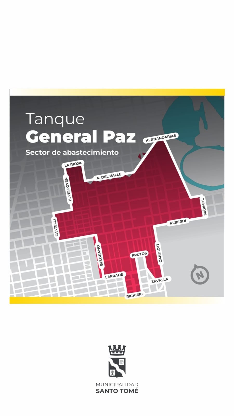 Santo Tomé: Mantenimiento y colocación de válvulas esclusas en el tanque General Paz