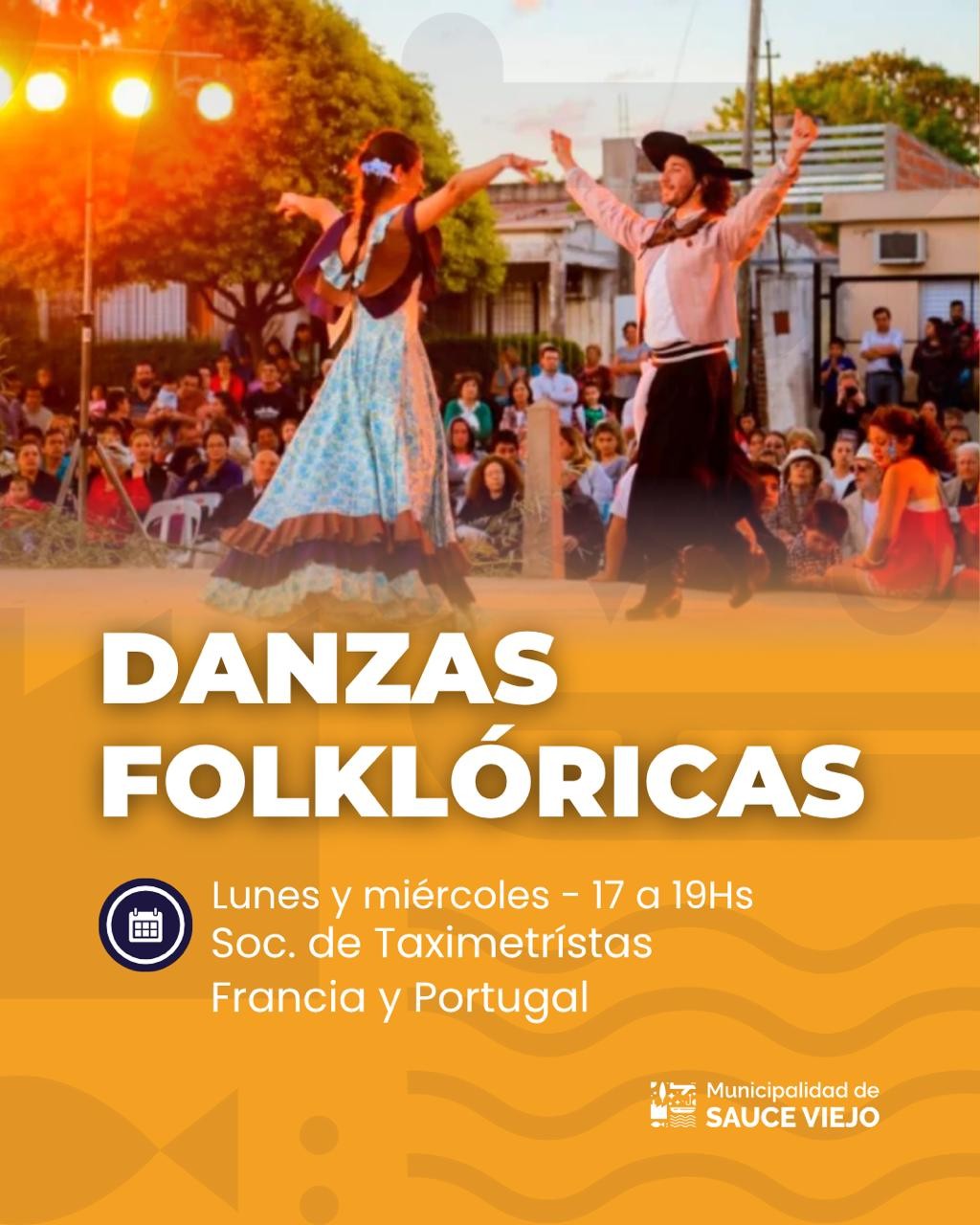 Llegan las danzas folklóricas al Liceo Municipal de Sauce Viejo