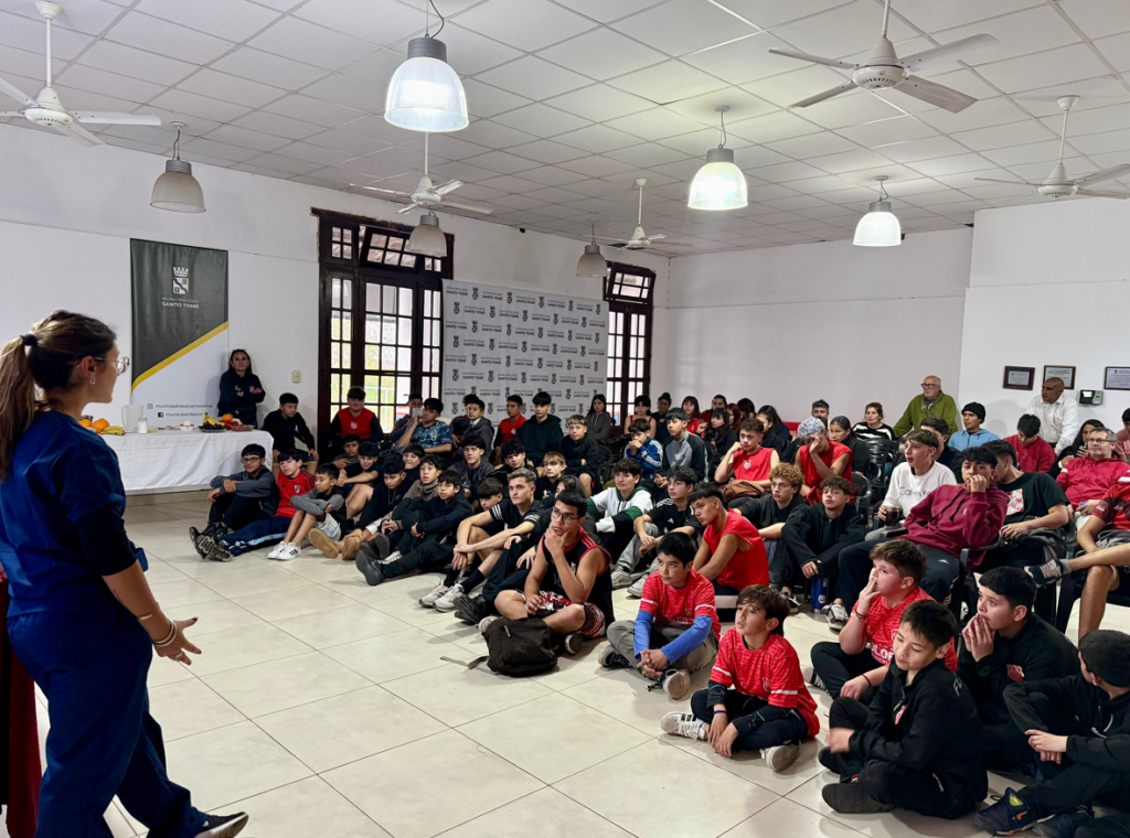 Santo Tomé: nueva jornada del ciclo “Salud en el Club” en el Camping Municipal