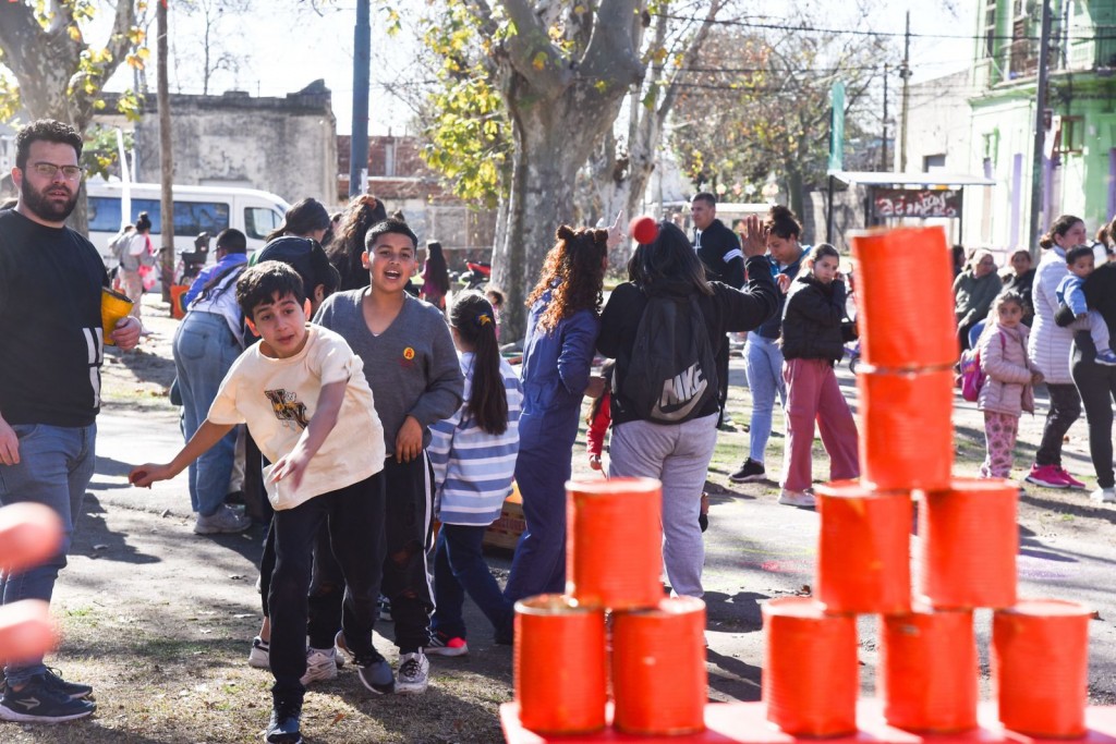 En barrios de distintos puntos de la provincia, los vecinos disfrutaron de “Vereditas” durante las vacaciones de invierno