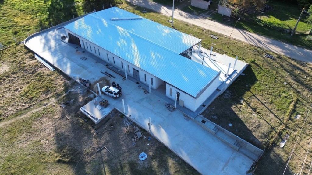 El nuevo Centro de Salud que construye la Provincia en Arroyo Leyes ya supera el 50 % de avance 