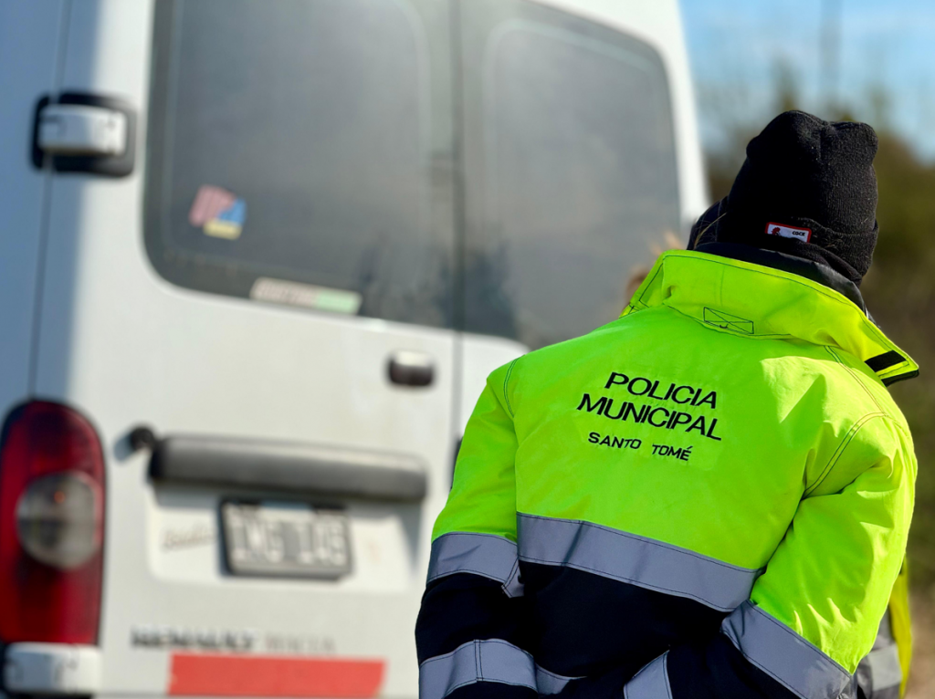 Santo Tomé: operativo de control conjunto en Acceso Norte y República de Chile