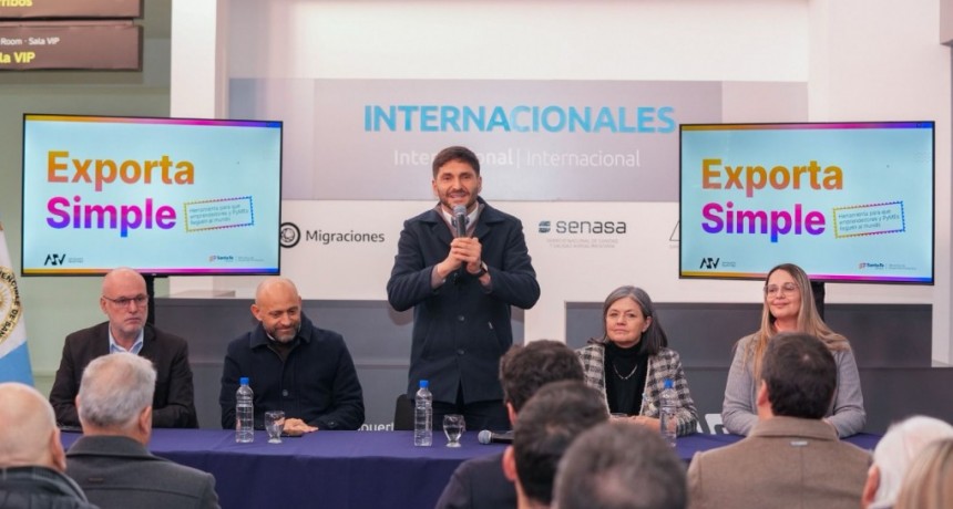 Pullaro en el Aeropuerto de Sauce Viejo: &ldquo;Este Gobierno se para del lado del sector productivo&rdquo;