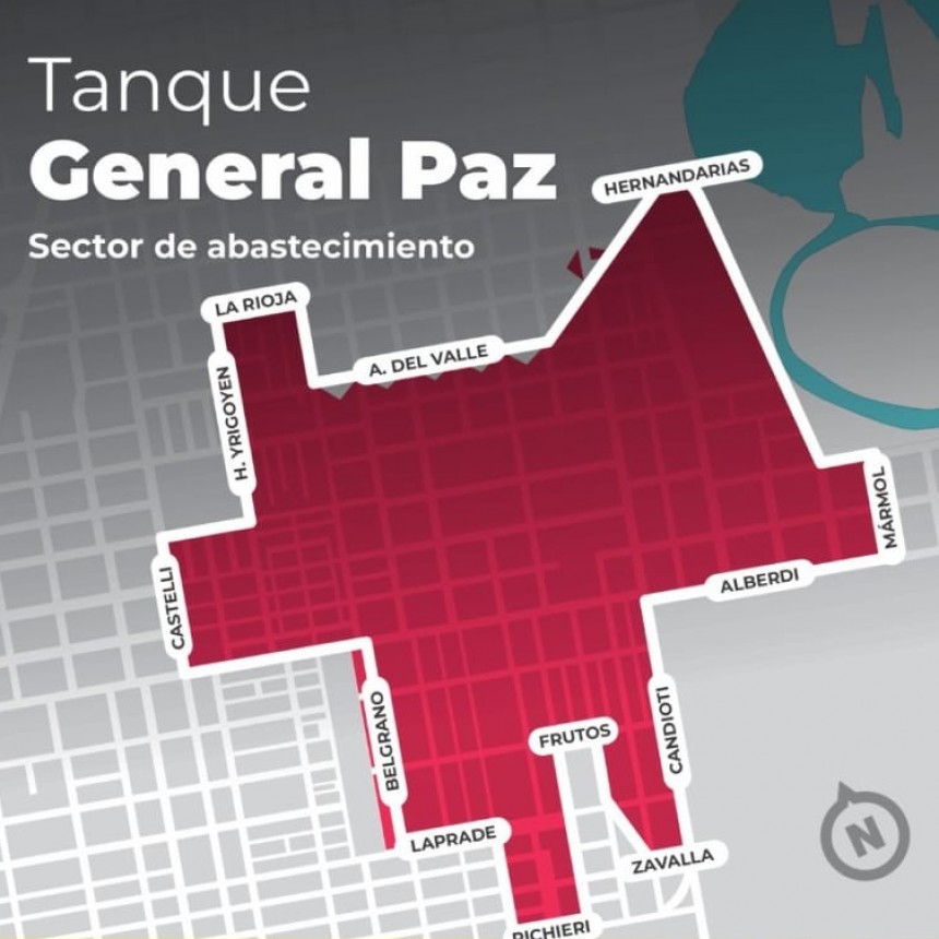 Santo Tom&eacute;: Mantenimiento y colocaci&oacute;n de v&aacute;lvulas esclusas en el tanque General Paz