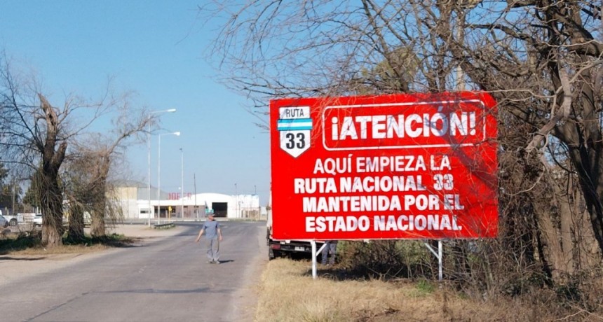 Rutas nacionales sin mantenimiento en la provincia: se&ntilde;alizan con carteles &ldquo;por el estado catastr&oacute;fico&rdquo; en que se encuentran