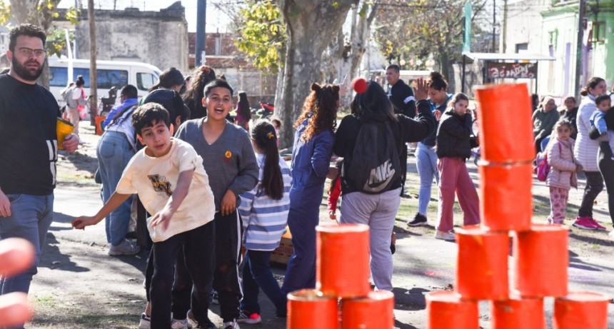En barrios de distintos puntos de la provincia, los vecinos disfrutaron de &ldquo;Vereditas&rdquo; durante las vacaciones de invierno