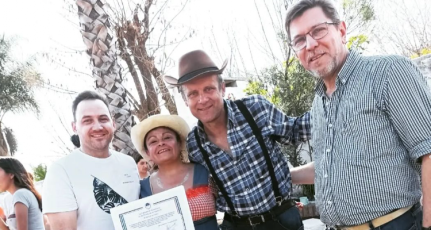 Borla recorri&oacute; distintos eventos de las localidades del departamento San Justo