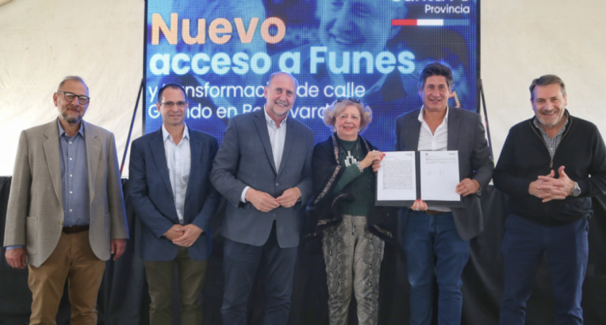 Perotti adjudic&oacute; la obra de pavimentaci&oacute;n de la Avenida Miguel Galindo en Funes