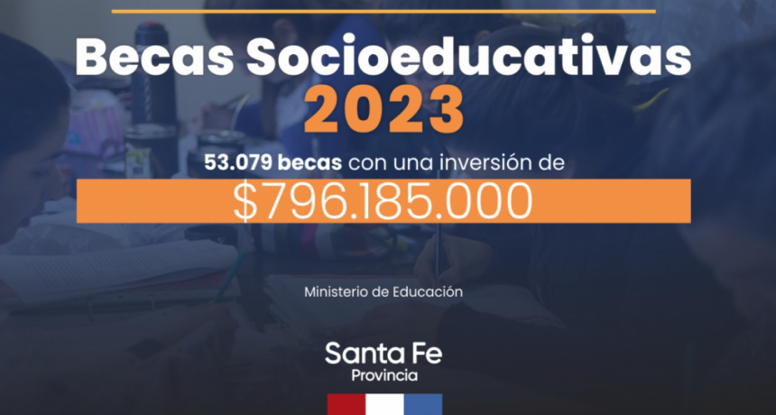 La Provincia habilit&oacute; el pago &uacute;nico anual de las becas socioeducativas