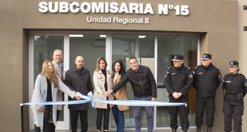 La Provincia inaugur&oacute; el nuevo edificio de la subcomisar&iacute;a 15 de Pueblo Esther