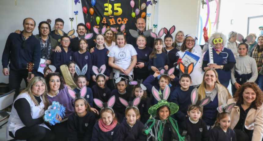Perotti particip&oacute; del acto por 35&deg; aniversario de la escuela del Hospital de Ni&ntilde;os "Dr. Orlando Alassia" de Santa Fe