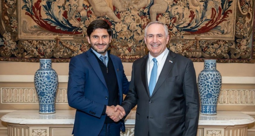 Con foco en la seguridad y el comercio, Pullaro se reuni&oacute; con el embajador de Estados Unidos