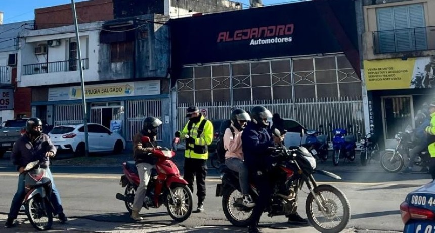 Santo Tom&eacute;: durante la &uacute;ltima semana se labraron 76 actas de infracci&oacute;n a motociclistas 