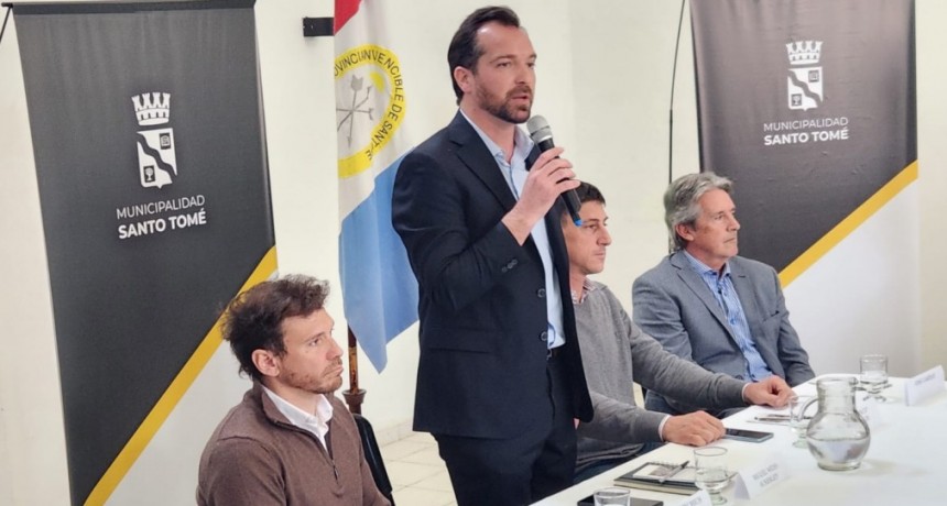 Presentaron las obras urbanas que se realizar&aacute;n en Santo Tom&eacute; para el ingreso del Nuevo Puente Carretero