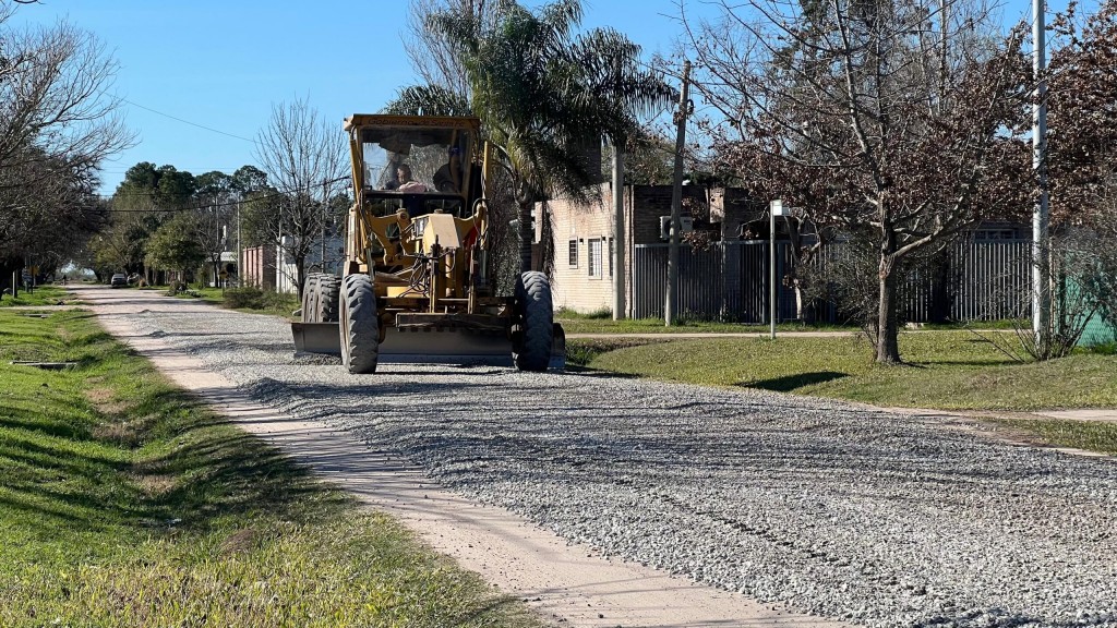 La Municipalidad de Sauce Viejo avanza con el plan de mejoramiento vial