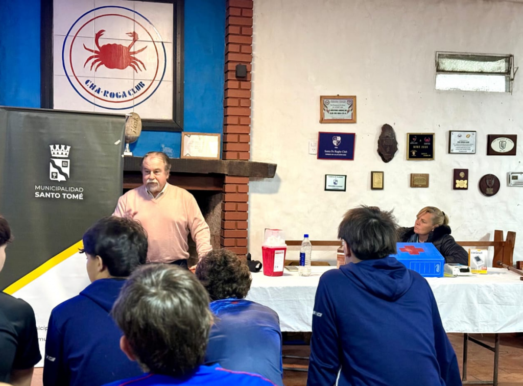 Santo Tomé: nueva jornada del ciclo “Salud en el Club”