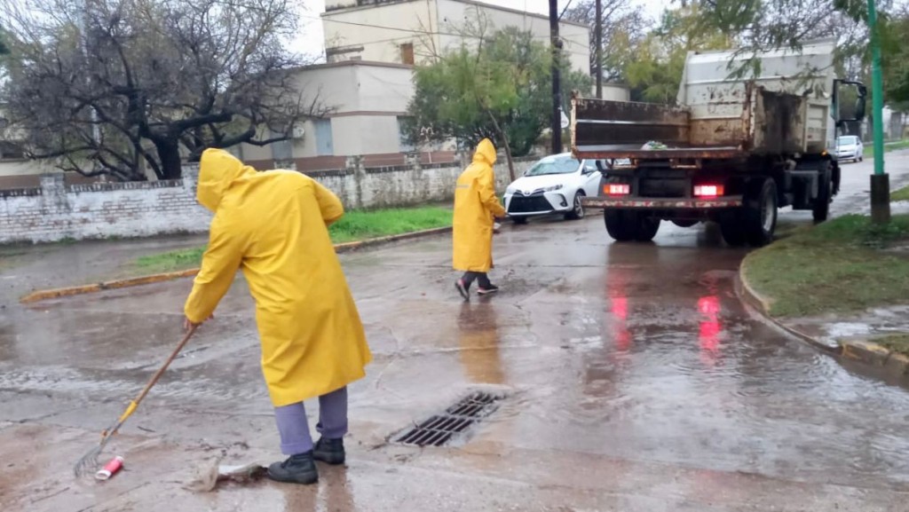 La Municipalidad trabajó frente a las condiciones climáticas que afectaron a Santo Tomé
