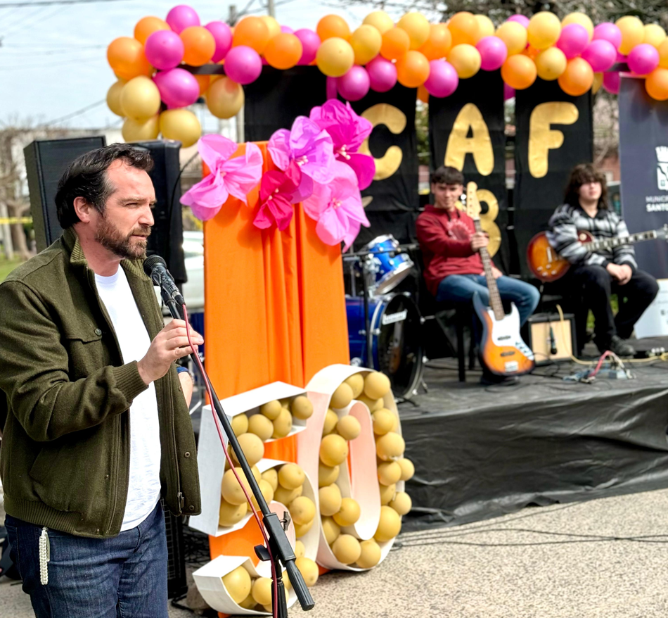 Santo Tomé celebró los 50 años del CAF N°28 con la inauguración de una nueva aula-taller