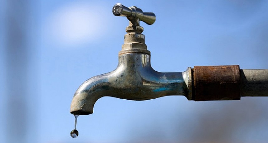 Corte programado de agua este mi&eacute;rcoles en Santo Tom&eacute;, Sauce Viejo y Desv&iacute;o Arij&oacute;n