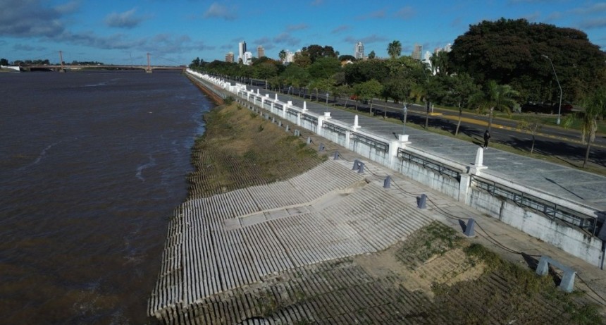 La Provincia finaliz&oacute; las obras de mantenimiento del sistema de defensa del Gran Santa Fe con el 80 % del presupuesto
