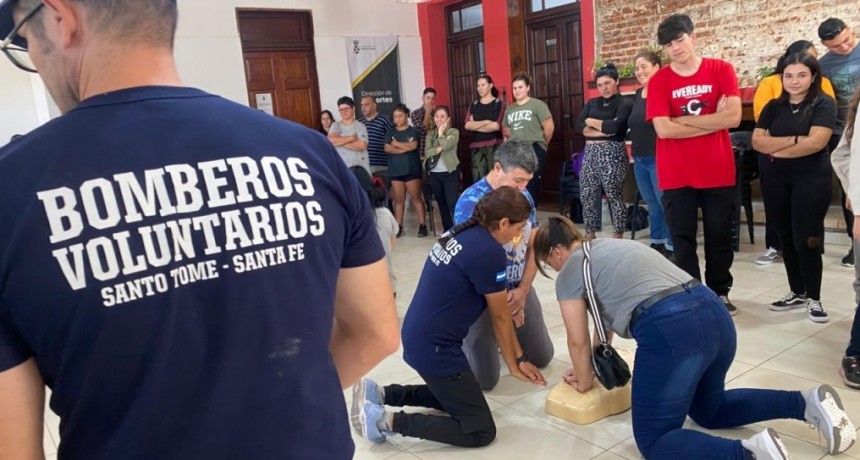 Nueva capacitaci&oacute;n gratuita en RCP en Santo Tom&eacute;