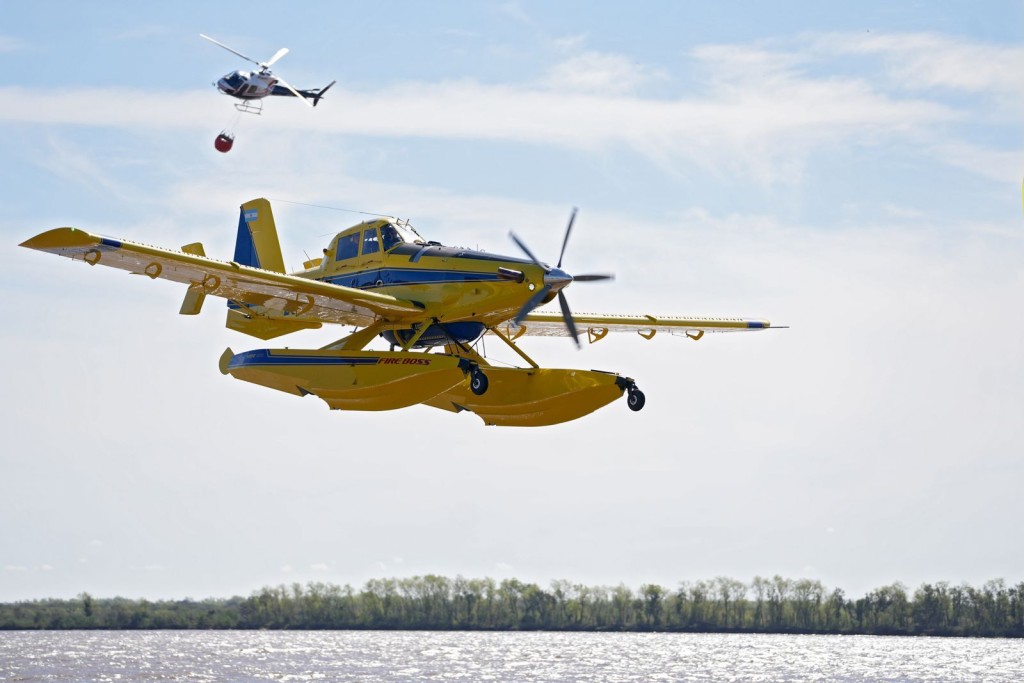 Coudannes sobre la nueva flota &aacute;rea para combatir incendios: &ldquo;Cuando se administra con honestidad, la plata alcanza para hacer inversiones que parec&iacute;an imposibles&rdquo;