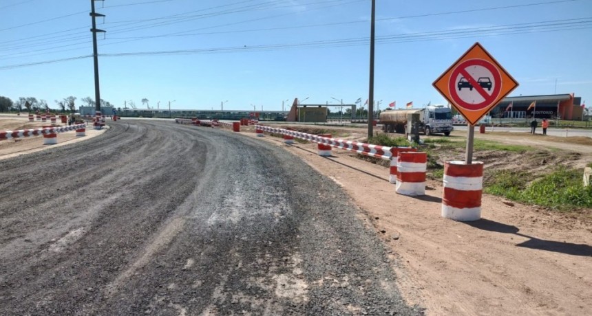 Obras de la Autopista Rn 34 sobre el cruce con RP 280 en Sunchales