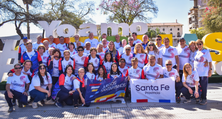 Santa Fe participa en los Juegos Nacionales Evita para personas mayores