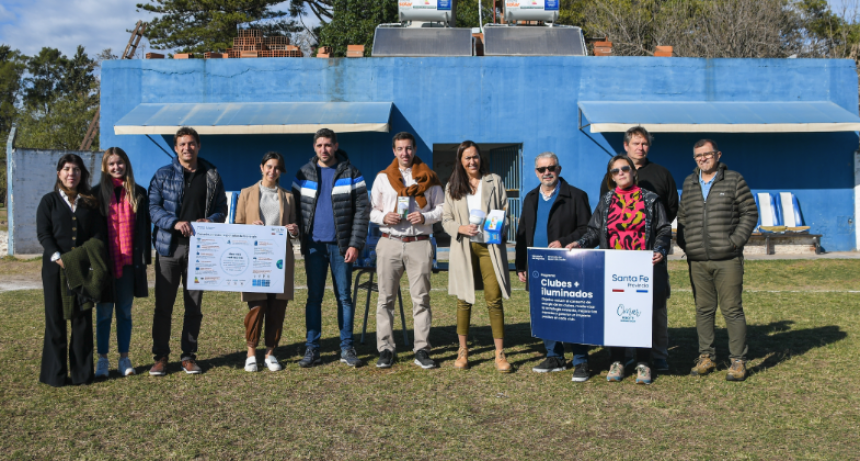 Santa Fe contin&uacute;a incorporando energ&iacute;as renovables en instituciones deportivas