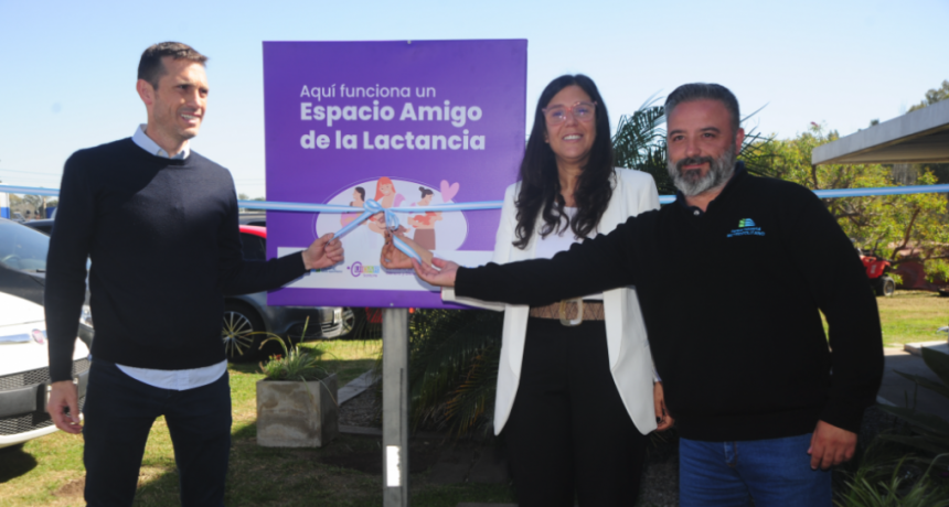 El Gobierno Provincial y el municipio de P&eacute;rez inauguraron el primer lactario en un Parque Industrial santafesino