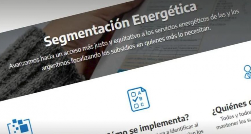 Subsidios energ&eacute;ticos: termina el plazo para inscribirse al RASE