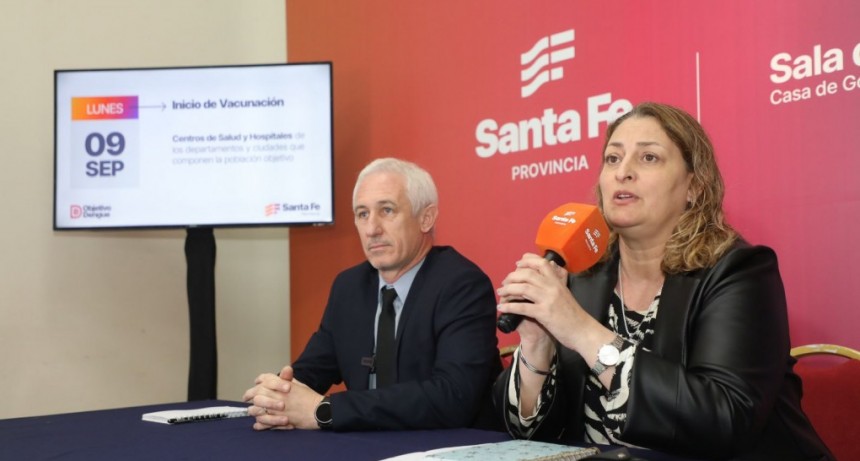 Objetivo Dengue: el lunes Provincia comienza con el operativo de vacunaci&oacute;n
