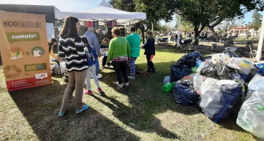 El Eco Canje sigue recorriendo la ciudad de Santo Tom&eacute;