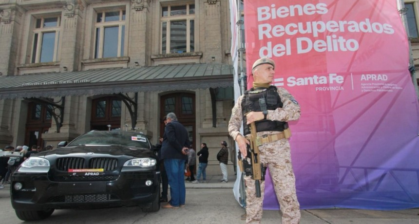 En Santa Fe, se llev&oacute; adelante la segunda subasta de bienes decomisados al delito