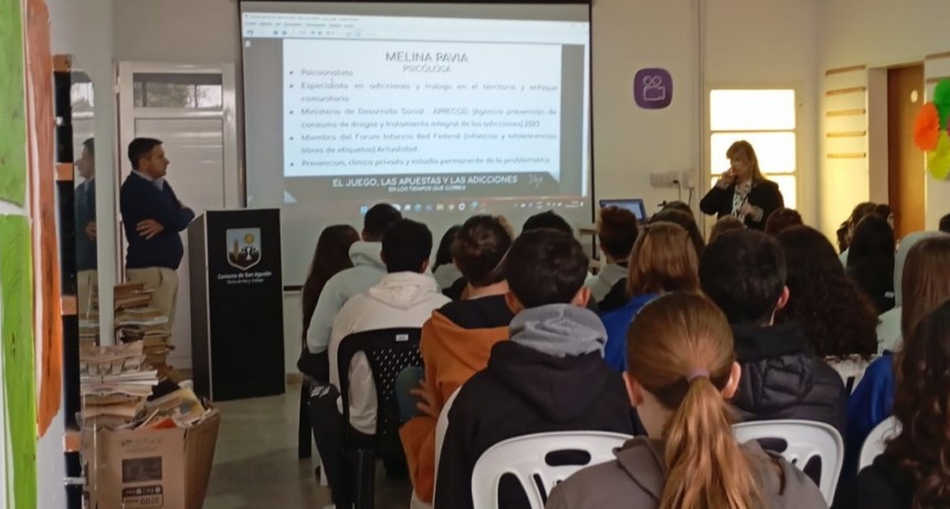 Charla Taller sobre Consumo Problem&aacute;tico, Adicciones y Ludopat&iacute;a en San Agust&iacute;n