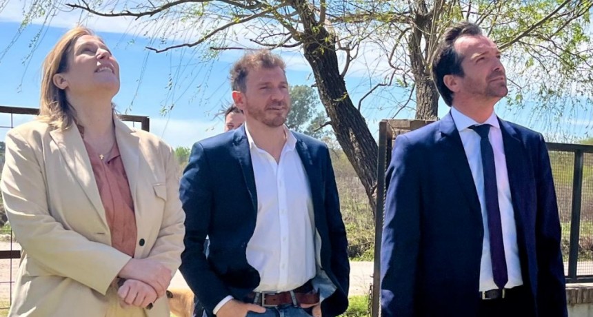 Junto a Weiss Ackerley, la vicegobernadora Scaglia recorri&oacute; obras y proyectos de Santo Tom&eacute;