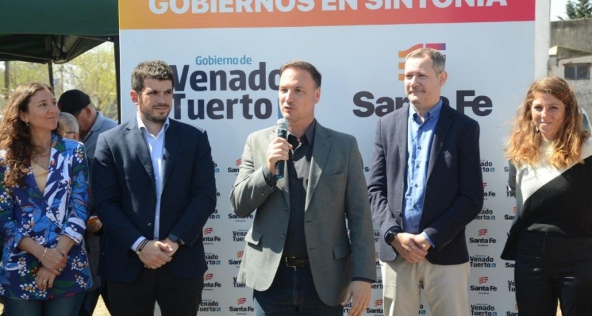Venado Tuerto: Provincia licit&oacute; las obras que permitir&aacute;n que el 90 % de los hogares tengan acceso a cloacas