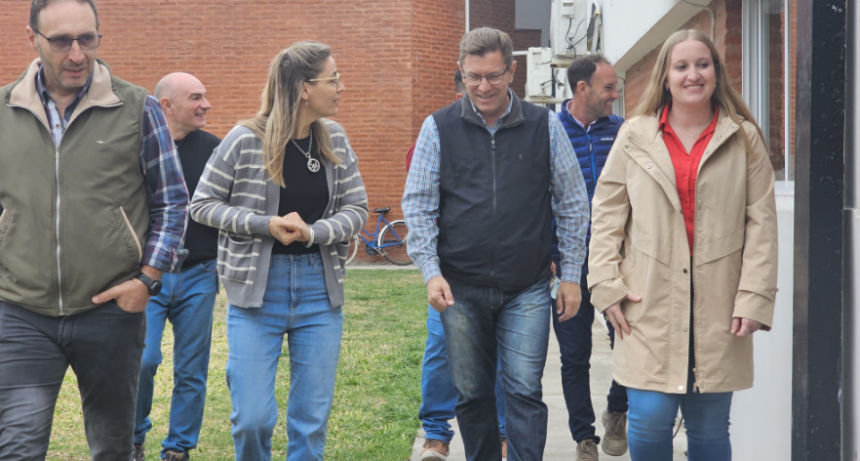 Borla: "Estamos trabajando para mejorar las Instituciones del Departamento San Justo"