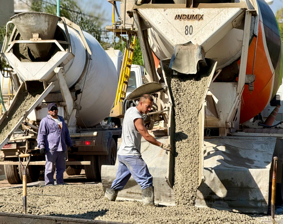 Continúa el Plan de Pavimentación en Santo Tomé